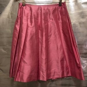 Banana Republic Bubble Gum Pink Skater Skirt